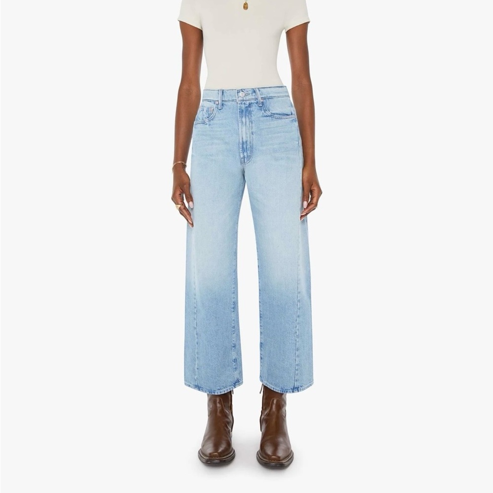 Mother Half-Pipe ankle jeans (light wash)